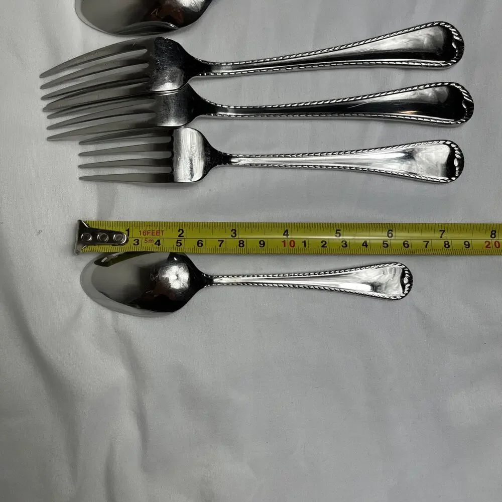 Mikasa Cameo Flatware Vietnam 18/10 Stainless Steal Set of 5 pieces